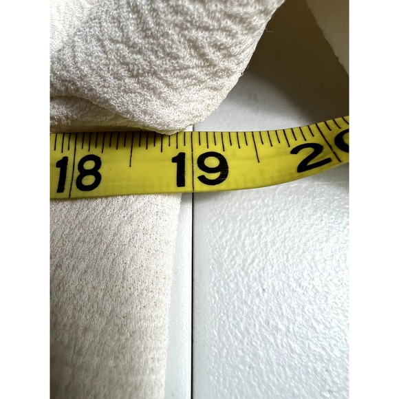 Madewell Top Texture & Thread Cream Wrap Tie Size Small - Picture 5 of 9